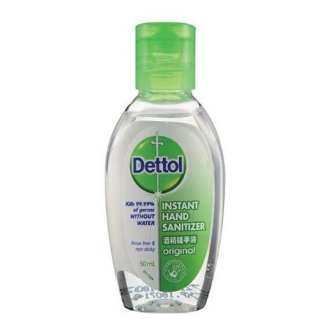 Dettol Instant Hand Sanitizer Original 50ml Lazada