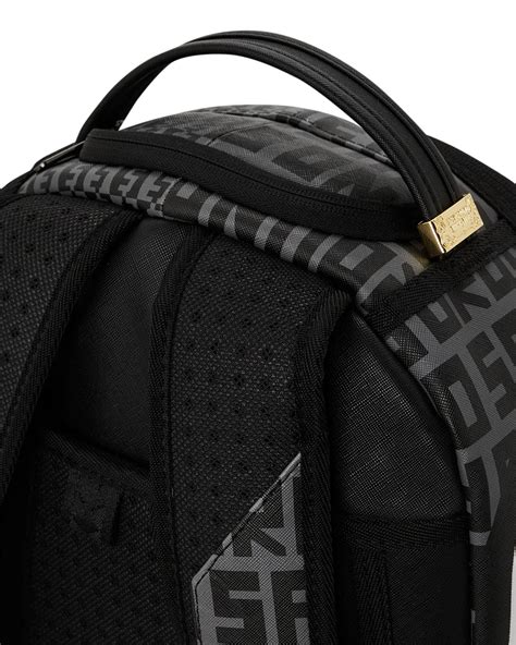 Backpack Sprayground Split Infinity Check In Grey Backpack