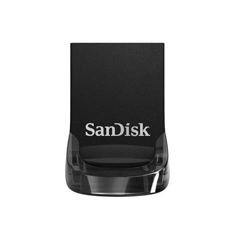 Usb Sandisk Ultra Fit Usb Flash Drive Cz Gb Usb Black Plug