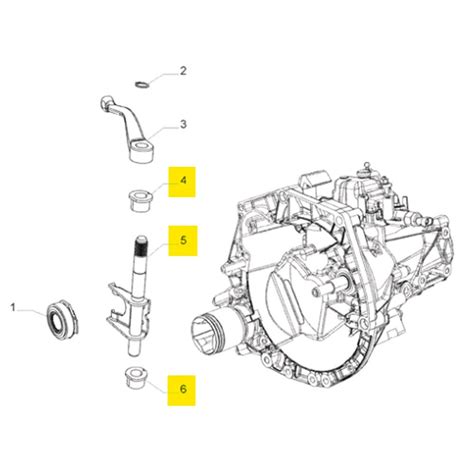 Garfo Embreagem Buchas Novo Palio Attractive A Rm Auto