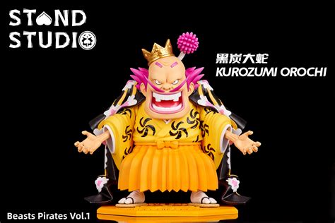 Pop Scale Kurozumi Orochi One Piece Resin Statue Stand Studios