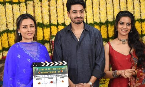 Ashok Galla & Co Begin Their New Journey Under Sithara Entertainments ...