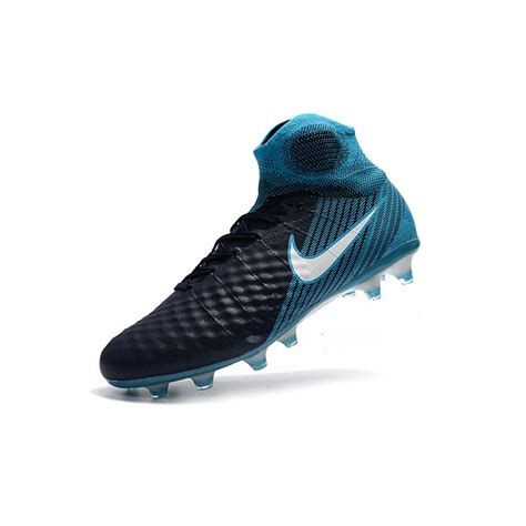 Nuova Nike Magista Obra II FG 2017 Scarpe Da Calcio Bianco Blu Nero