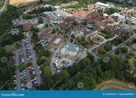 Aerial View Of Castle Hill Hospital Is An Nhs Hospital Editorial