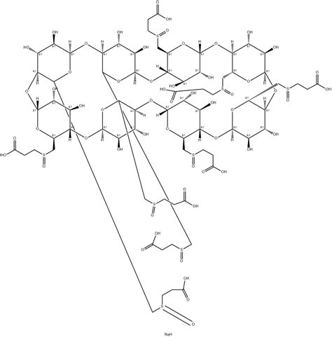 Sugammadex Impurity 12 Octa Sodium Salt 1202259 85 5