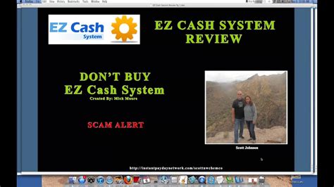 Dont Buy Ez Cash System Ez Cash System Review Youtube