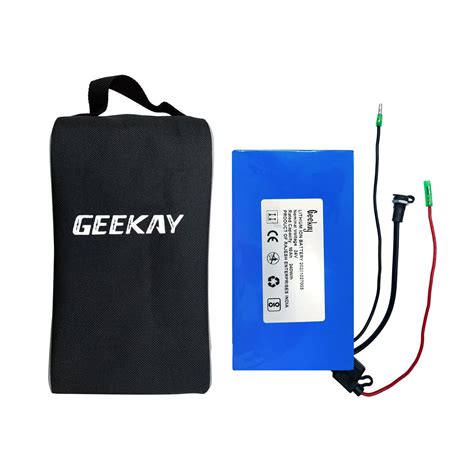 Geekay V Ah Soft Pack Lithium Ion Battery For Electric Cycle