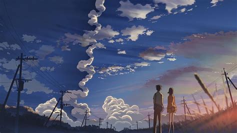 Makoto Shinkai, 5 Centimeters Per Second - Free Wallpaper / WallpaperJam.com