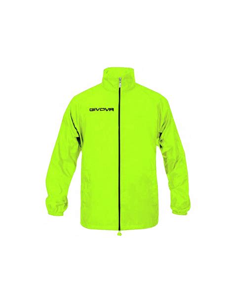 Jacket Givova Rain Basico Fluo Rj001 0019