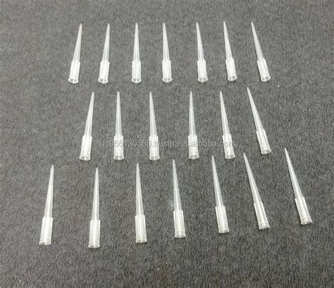 Pipette Tips 1000 UL 1mL 500 PCS Clear Laboratory Universal Plastic