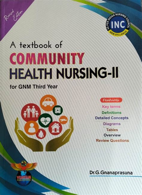 Buy A Textbook Of Community Health Nursing Ii For Gnm Third Year