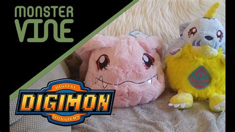 Digimon Squishables Plushies Review - MonsterVine - YouTube