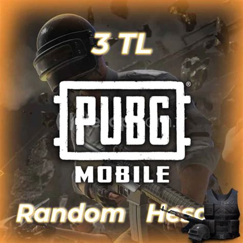 3 TL Random Hesap Pubg Mobile Hesap Tr