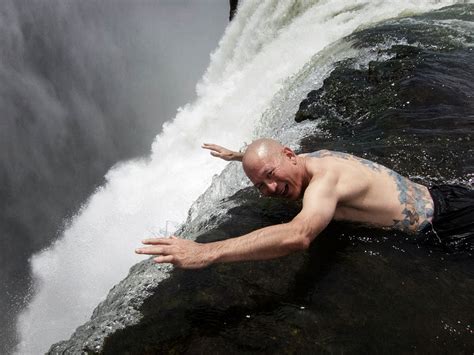 Devil S Swimming Pool At The Edge Of Victoria Falls In Zambia The Most