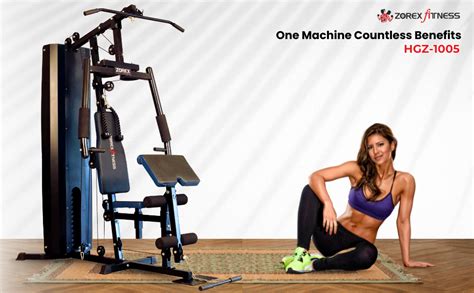 Zorex Fitness HGZ 1005 Home Gym Machine Multi Function Exercises With