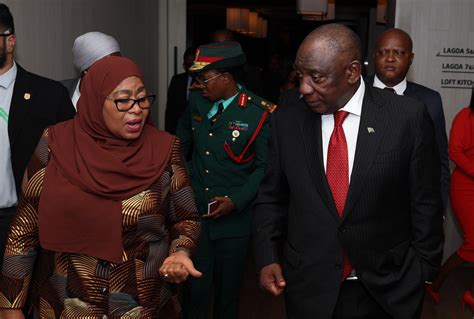 South Africa And Tanzania Strengthen Ties Ahead Of G Leaders Summit