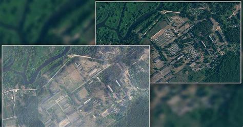 Satellite Photos Reports Suggest Belarus Is Building An Army Camp For