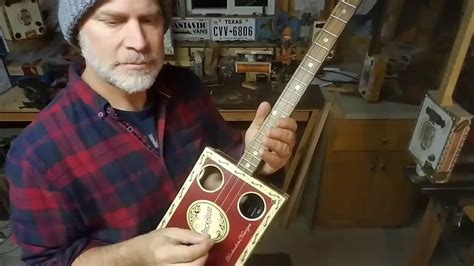 Lesson On Chords For The 3 String Cigar Box Guitar Youtube