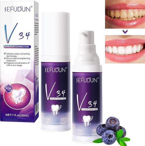 V Purple Toothpaste For Teeth Whitening Pcs V Purple Toothpaste