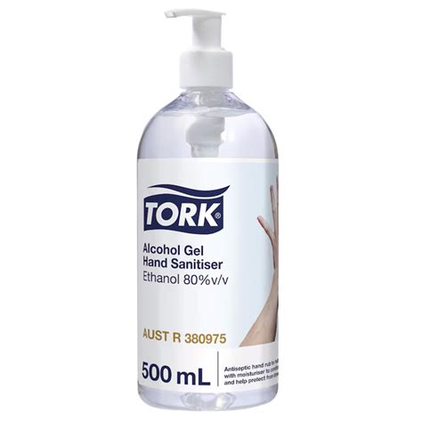 Tork Alcohol Gel Hand Sanitiser Rapidclean