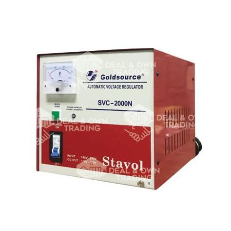 Goldsource SVC 2000N 2000W AVR Lazada PH