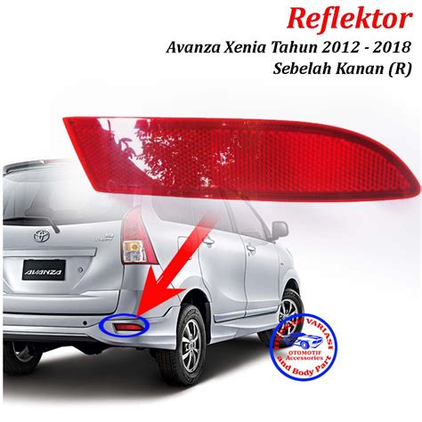 Jual Reflektor Mata Kucing Bumper Bemper Belakang All New Grand