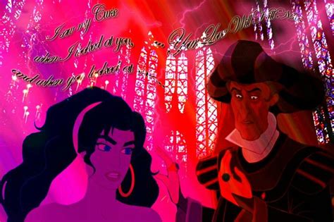 Claude Frollo And Esmeralda Esmeralda Anime Forbidden Love