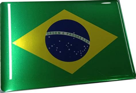 Adesivo Bandeira Brasil Carro Moto Capacete Resinado X Cm Mercadolivre