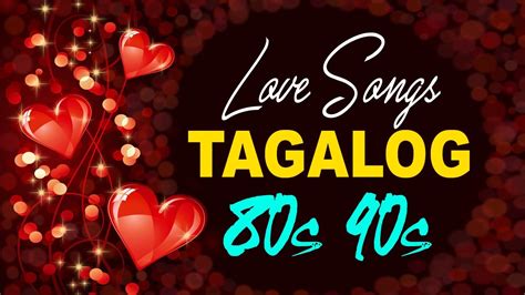 Nonstop Tagalog Love Songs With Lyrics Of S S Playlist Top Opm