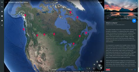 Exploring Canadas Original Place Names With Google Earth Canadian