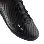 Nike Mercurial Vapor Club Ic Schwarz Dark Smoke Grau Wei Neon