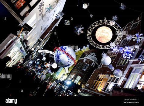 Carnaby Street Christmas lights Stock Photo - Alamy