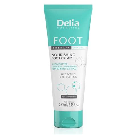 FOOT THERAPY Krema Za Stopala Sa Shea Buterom I Nanom 250ml Delia