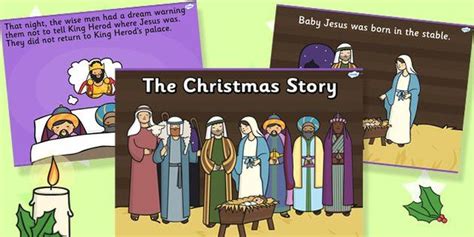 The Nativity Christmas Story Powerpoint A Christmas Story The