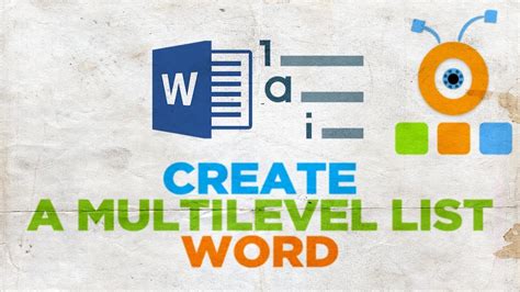 How To Create A Multilevel List In Word Design Talk