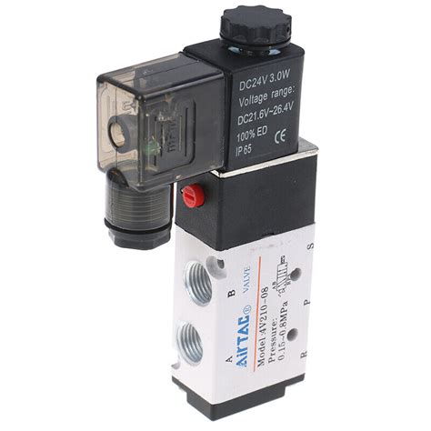 Pc New Way Position Airtac Solenoid Valve V Dc V