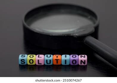 Image Depicts Magnifying Glass Placed Next Stock Photo 2510074267 ... 