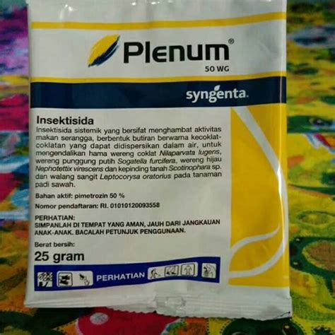 Jual Plenum Wg Volume Gram Insektisida Shopee Indonesia