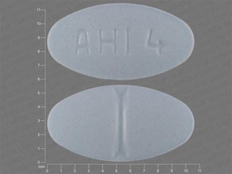 Ah14 Blue And Oval Pill Images Pill Identifier