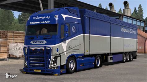 Pakiet skórek Volvo FH16 2012 Vekemans v1 0 ETS2 ETS2 Mody ATS Mod