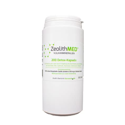 Zeolith MED 200 Detox Kapseln