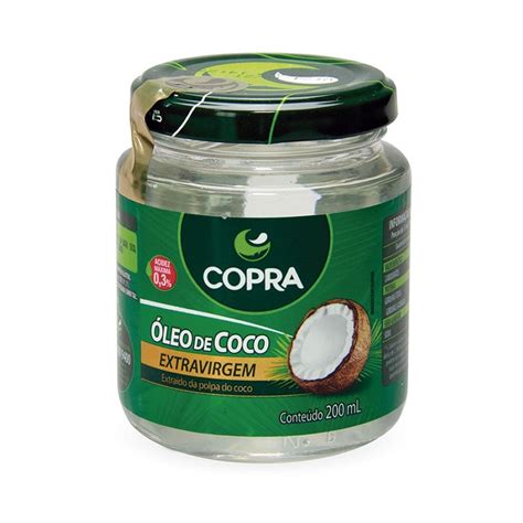 Oleo De Coco Extra Virgem 200ml Shopee Brasil