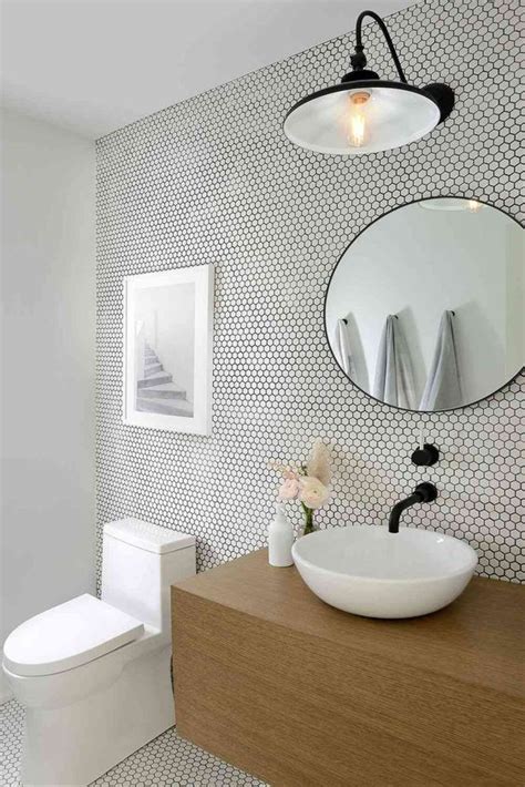 76 Edgy Penny Tiles Ideas For Your Bathroom Shelterness