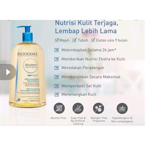 Jual Bioderma Atoderm Huilsabun Kulit Keringkulit Sensitifatopik