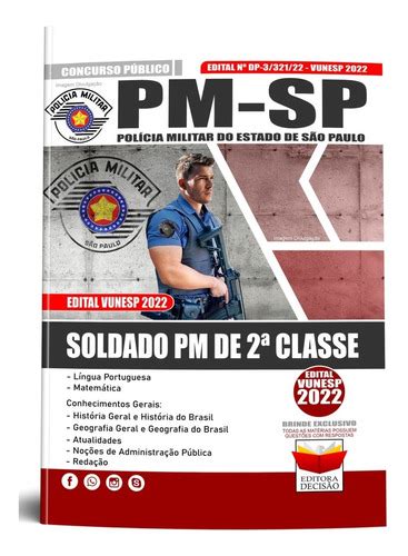 Apostila Pm Sp Soldado Classe Atualizada Parcelamento Sem Juros