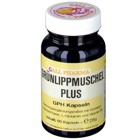 GALL PHARMA Grünlippmuschel Plus GPH Kapseln 60 St Shop Apotheke