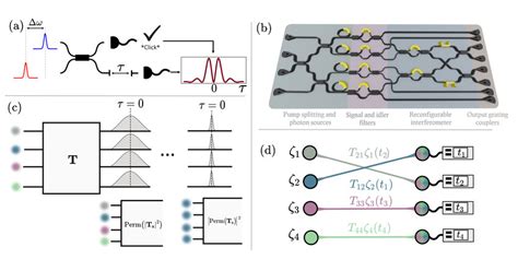 (a) Time-resolved two-photon interference. Distinguishable photons ...