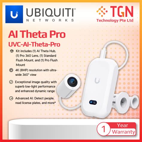 Ubiquiti AI Theta Pro UVC-AI-Theta-Pro | Lazada Singapore 