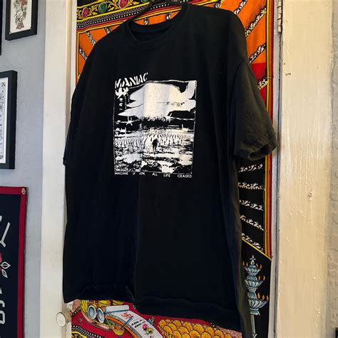 2XL Maniac Shirt Hardcore Metal Punk Livid Depop