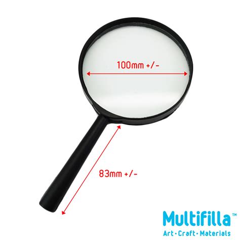 Magnifying Glass 3x100mm Multifilla